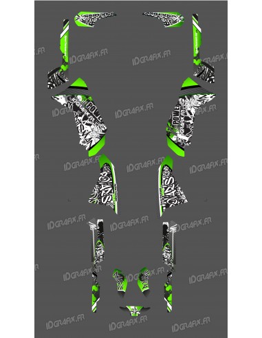 Kit décoration Vert Tag Series - IDgrafix - Polaris 500 Sportsman