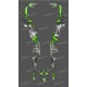 Kit decorazione Verde Serie Tag - IDgrafix - Polaris 500 Sportsman -idgrafix