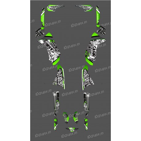 Kit decorazione Verde Serie Tag - IDgrafix - Polaris 500 Sportsman -idgrafix