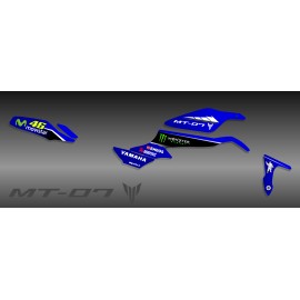 Kit de decoració sèrie GP (blau) - IDgrafix - Yamaha MT-07 -idgrafix