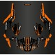 Kit dekor Speed Edition (Orange) - IDgrafix - Polaris RZR 1000 S/XP-idgrafix