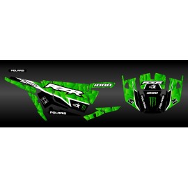 Kit dekor XP1K3 Edition (Grün)- IDgrafix - Polaris RZR 1000 Turbo -idgrafix