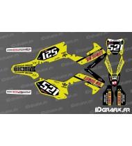 Kit decoration Honda Lucas Oil Yellow-Replica - Honda CR/CRF 125-250-450