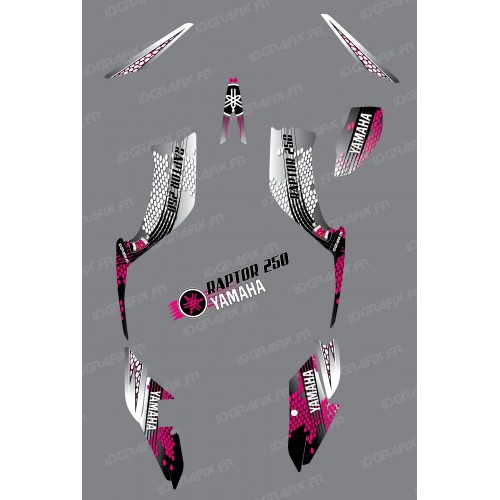 Kit de decoració Rosa Serp - IDgrafix - Yamaha 250 Rapinyaire