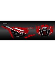 Kit dekor XP1K3 Edition (Rot)- IDgrafix - Polaris RZR 1000 Turbo
