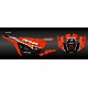 Kit decoration XP1K3 Edition (Orange) - IDgrafix - Polaris RZR 1000 Turbo - IDgrafix