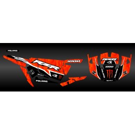 Kit dekor XP1K3 Edition (Orange)- IDgrafix - Polaris RZR 1000 Turbo-idgrafix