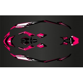 Kit décoration Light Spark Rose pour Seadoo Spark