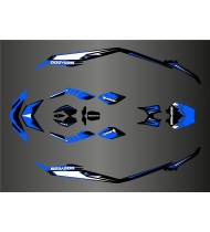Kit de decoració Espurna de Llum Blava per Seadoo Espurna -idgrafix