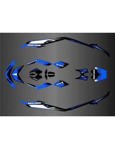 Kit deko-Light Spark Blau für Seadoo Spark