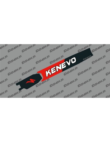 Etiqueta engomada de la protección de la Batería - Kenevo Edición (Rojo) - Specialized Turbo Kenevo