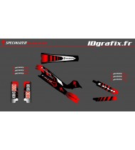 Kit-deco-100% Eigene Full - Specialized Turbo-Levo - Girones