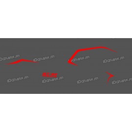 Kit dekor Line Rot - IDgrafix - Yamaha MT-07