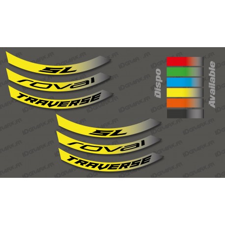 Kit Stickers Rim Roval Traverse SL - IDgrafix