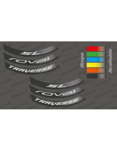 Kit Stickers Rim Roval Traverse SL Kit Stickers Rim Roval Traverse SL