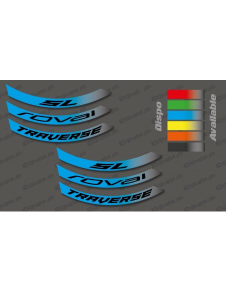 Kit Stickers Rim Roval Traverse SL Kit Stickers Rim Roval Traverse SL