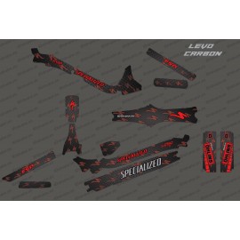 Kit deco Carbon Edition Full (Red) - Specialized Levo Carbon - IDgrafix