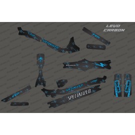 Kit déco Carbone Edition Full (Bleu) - Specialized Levo Carbon-idgrafix