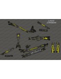 Kit deco di Carbonio, Edizione Completa (Giallo) - Specializzata Levo Carbonio