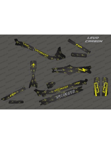 Kit deco Carbon Edition Full (Yellow) - Specialized Levo Carbon