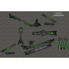 Kit deco Carbon Edition Full (Green) - Specialized Levo Carbon - IDgrafix