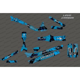 Kit deco Brush Edition Full (Blue) - Specialized Levo Carbon - IDgrafix