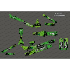 Kit déco Brush Edition Full (Vert) - Specialized Levo Carbon-idgrafix