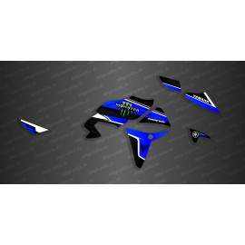 Kit décoration Monster Edition (Bleu) - Yamaha MT07 Tracer-idgrafix