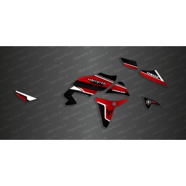 Kit décoration Monster Edition (Red) - Yamaha MT07 Tracer - IDgrafix
