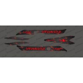 Kit deco Carbon Edition Light (Red) - Specialized Levo Carbon - IDgrafix