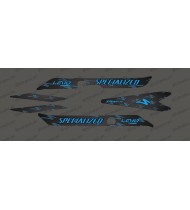 Kit deco de Carbono Edición de Luz (Azul) - Especializado Levo de Carbono