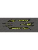 Kit deco Carbon Edition, la Luce (Giallo) - Specializzata Levo Carbonio