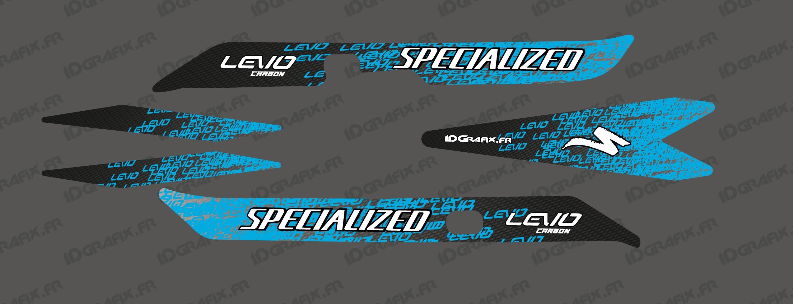 Kit deco Levo Edition Light (Blue) Specialized Levo Carbon