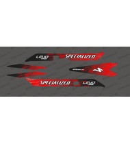 Kit deco Levo Edizione della Luce (Rosso) - Specializzata Levo Carbonio