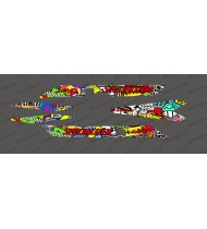 Kit deco Sticker Bomb Edition Light - Specialized Levo Carbon