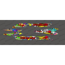Kit deco Sticker Bomb Edition Light - Specialized Levo Carbon - IDgrafix