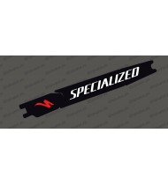 Sticker protection Battery - Black edition (White/red) - Specialized Turbo Levo/Kenevo