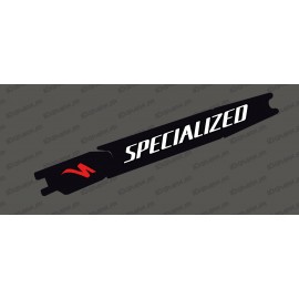 Sticker schutz der Batterie - Black edition (Weiß/rot) - Specialized Turbo-Levo/Kenevo -idgrafix