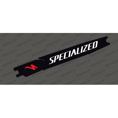 Sticker protection Battery - Black edition (White/red) - Specialized Turbo Levo/Kenevo - IDgrafix