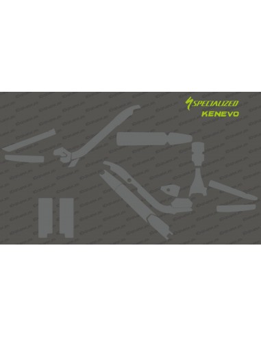 Kit Aufkleber Schutz-Full (Glänzend oder Matt)) - Specialized KENEVO