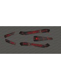 Kit deco Carbon Edition Light (Red) - Specialized Kenevo