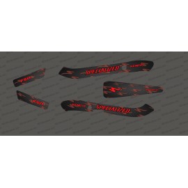 Kit deco Carbon Edition Light (Red) - Specialized Kenevo - IDgrafix