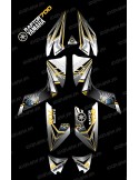 Kit décoration Flash Jaune - IDgrafix - Yamaha 700 Raptor