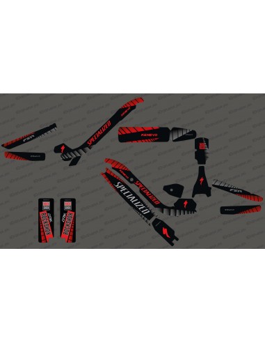 Kit déco GP Edition Full (Rouge) - Specialized Kenevo