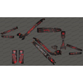Kit deco Carbon Edition Full (Red) - Specialized Kenevo - IDgrafix