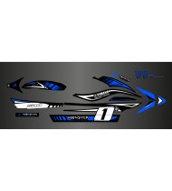 Kit deco 100% perso Monster Bleu- Yamaha FX (1er génération)