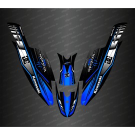 Kit decoration 100% Custom DC (Blue) for Kawasaki SXR 1500 - IDgrafix