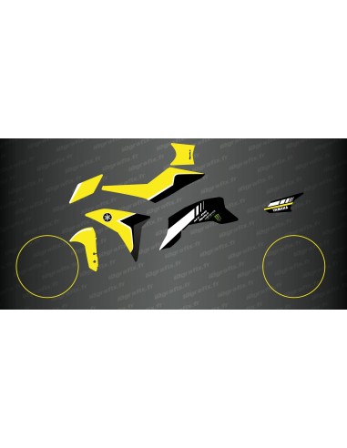 Kit decoration Yellow 100% CUSTOM - Yamaha MT-09 Tracer -Gisou