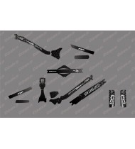 Kit deco 100% Personalizzato Monster Edition Full (Grigio) - Specializzata Levo Carbon