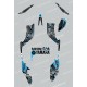 Kit décoration Tag Bleu - IDgrafix - Yamaha 250 Raptor - Idgrafix